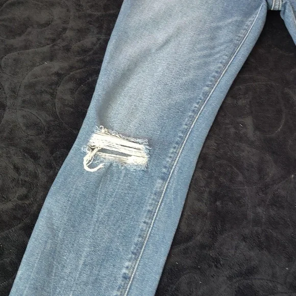 HUDSON NICO WOMENS DISTRESSED BLUE πππ JEANS πππππ - Picture 6 of 16